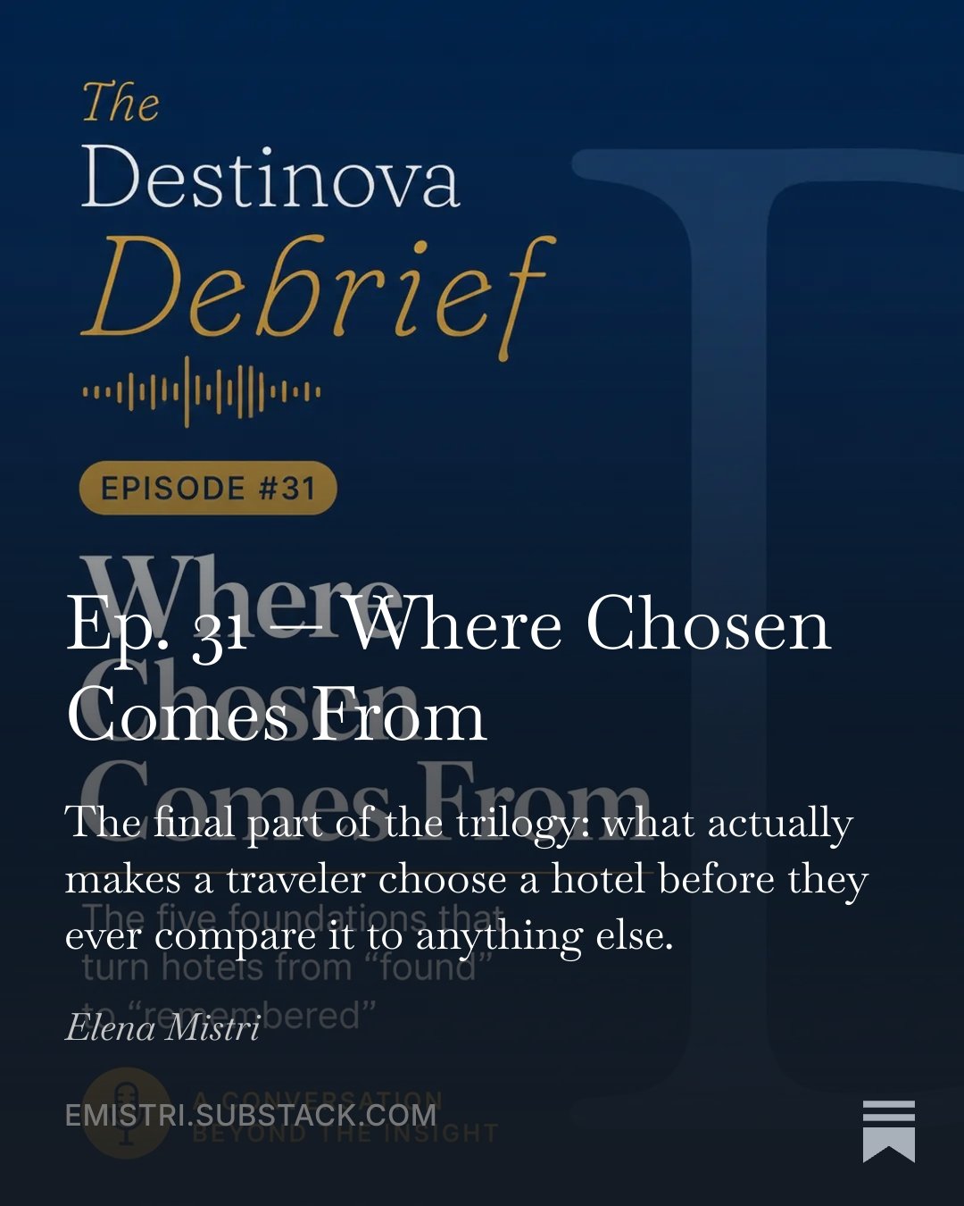 Where Chosen Comes From — episode cover